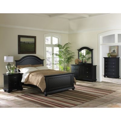 Addison Black Bedroom Set - Queen - 5 pc.