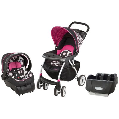Evenflo Journey 300 Travel System / Car Seat Base Bundle - Marianna - Free Standard Shipping