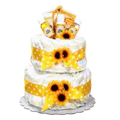 Burt's Bees Diaper Cake