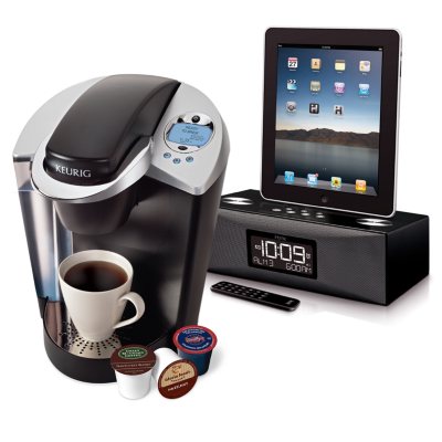 Keurig and iHome Alarm Clock Bundle