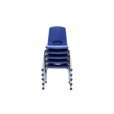 Child's Stack Chair - 14" - Various Colors - 6 Pack