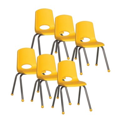 UPC 763960258545 product image for Child's Stack Chair, yellow 16