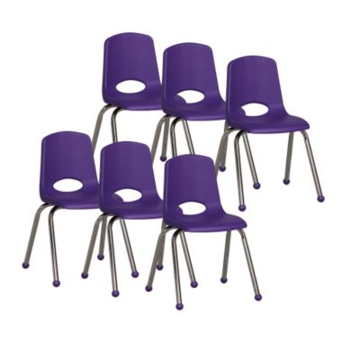 UPC 763960258521 product image for Child's Stack Chair, purple 16