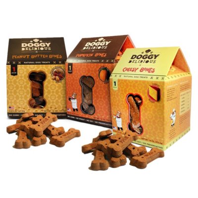 Doggy Delirious Dog Treats - Choose 3 Flavors