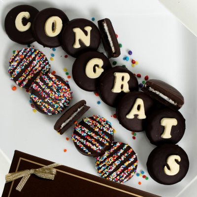 Congrats Belgian Chocolate-Covered Oreo Cookies (14 pc.)