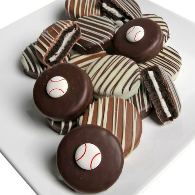 Baseball Chocolate-Covered Oreo Cookies (12 pc.)