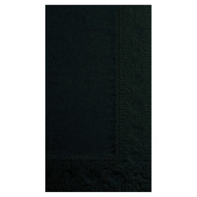 Hoffmaster Dinner Napkins - Black - 1000 ct.