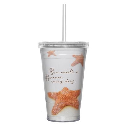 Twist Top Tumbler,  Making a Difference Theme  (4 pk.)