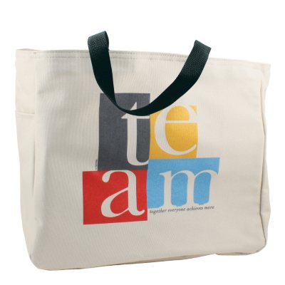 Baudville TEAM Tote Bag, 4 Pack