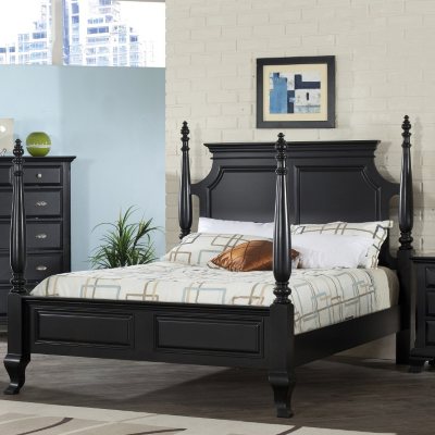 Brinley Poster Bed by Lauren Wells - Queen