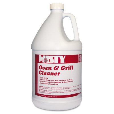 Misty Heavy Duty Oven & Grill Cleaner 1gal. - 4 ct.