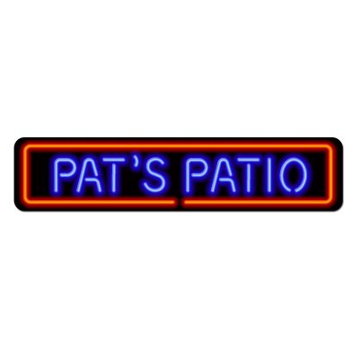 Neon Sign - One Line - Border - Customizable