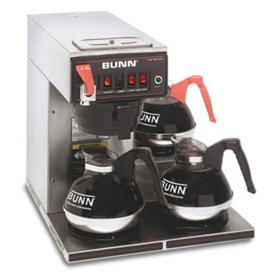 Bunn CWTF15 12-Cup Automatic Brewer with 3 Warmers