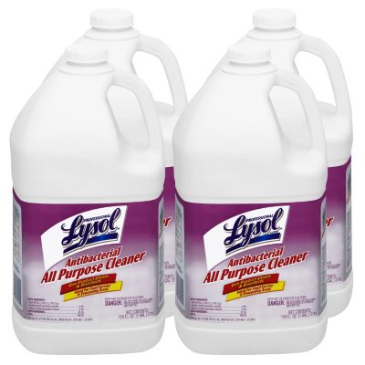 Lysol Antibacterial All-Purpose Cleaner - 1 gal. - 4 pk.