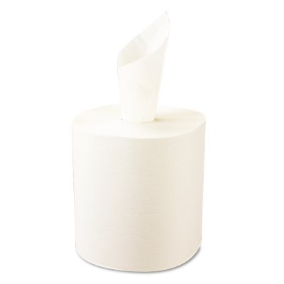 Windsoft - Hardwound Paper Towels, 1-Ply, 800 ft - 12 Rolls