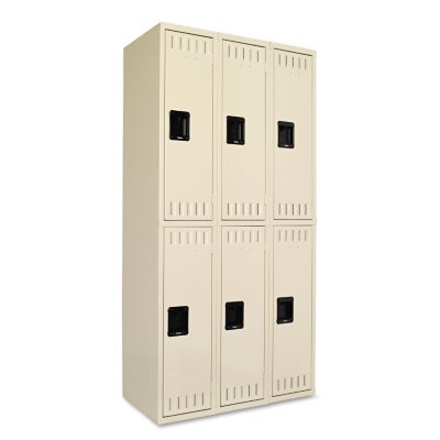 Tennsco - Double Tier Locker, 36"W - Sand