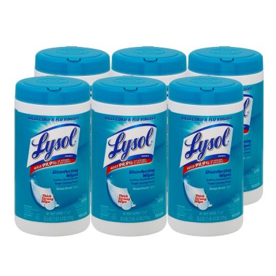 Lysol Disinfecting Wipes - Ocean Fresh - 6 pk.