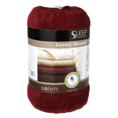 Plush Heated Throw - 50" x 60"