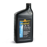 AeroShell 15W50 Aviation Oil - 1 Quart Bottles - 12 Pack  