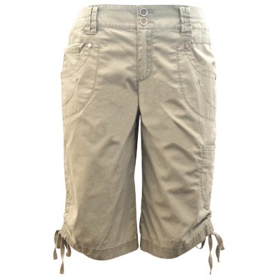 Knit Waist Bermuda Shorts