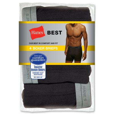 Hanes Boxer Briefs, 4 pk. - Various Colors Available