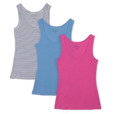 Nicole Miller 3 pk. Ladies Tank - Pink