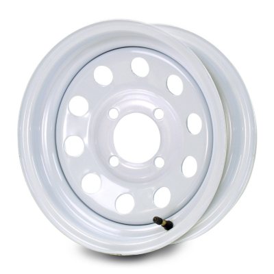 Greenball Modular Steel Trailer Wheel - 13X4.5 - White