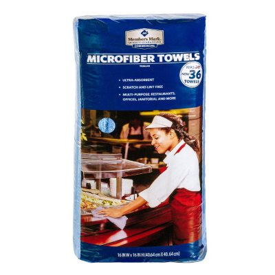 Member's Mark Microfiber Towels, Various Colors (36ct.)