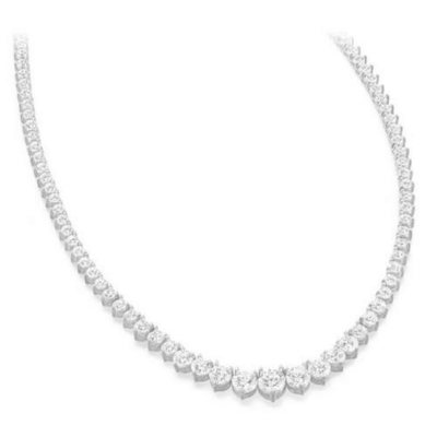 12 ct. t.w. Riviera Diamond Necklace (G-H, SI2-I1)