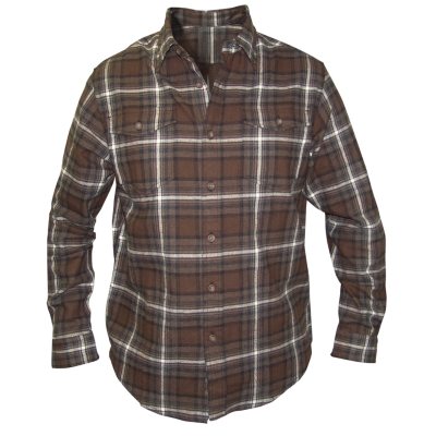 Plaid Long Sleeve Flannel Shirt - Various Colors
