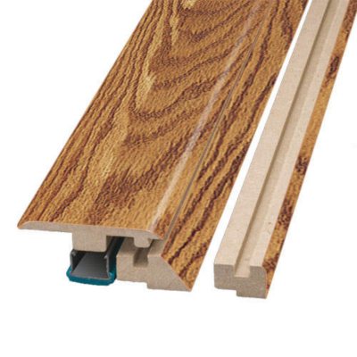 SimpleSolutions™ Four-in-One Molding – Raven Oak; 78.75 In. Long