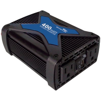 Whistler Pro-400W-C Power Inverter includes 6' Battery Cables w/Clamps