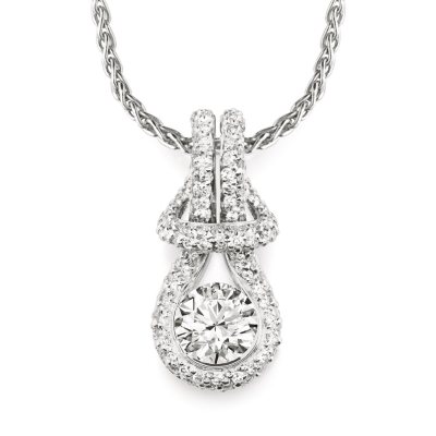 0.50 ct. t.w. Everlon™ Diamond Pavé Pendant (I, I1)