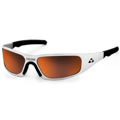Gasket Polished Frame Sunglasses - Red Mirror Polarized Lens
