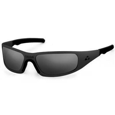 Gasket Matte Black Frame Sunglasses - Smoke UV Lens