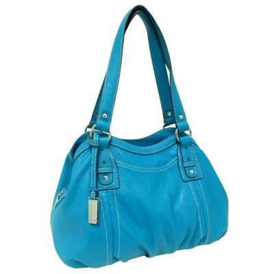 Ellen Tracy Satchel Bag - Blue