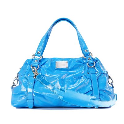 Orvieto by Estel Park Soliel Blue Leather Handbag