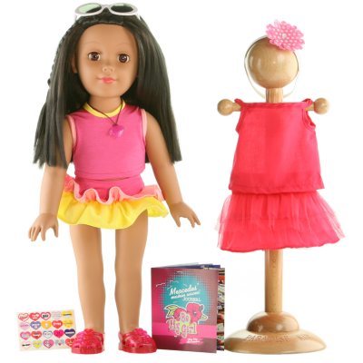 Miami Hispanic 18" Doll - Inspired By the Beach