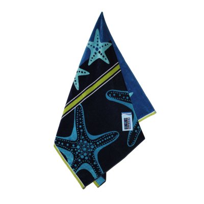 Beach Towel - 40" x 72" - Blue Starfish