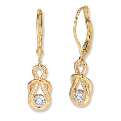 .50 ct. t.w. Everlon™ Diamond Drop Earrings in 14K Yellow Gold (I, I1)