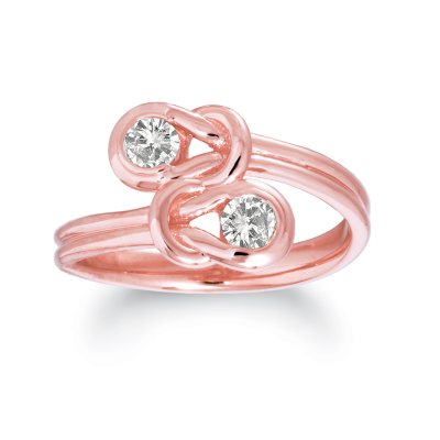 .50 ct. t.w. Everlon™ Diamond Twin Knot Ring (I, I1)