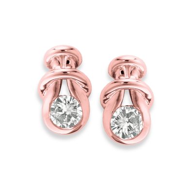 .50 ct. t.w. Everlon™ Diamond Knot Earrings (I, I1)