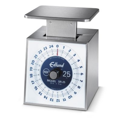 Edlund 25 lbs. x 4 oz. Standard Platform Portion Scale