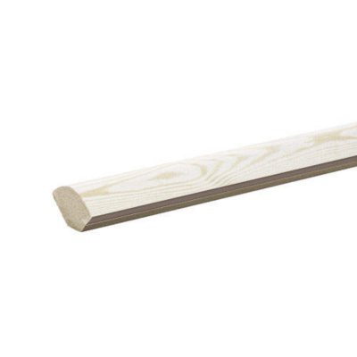 SimpleSolutions™ Quarter Round Molding – White Pine