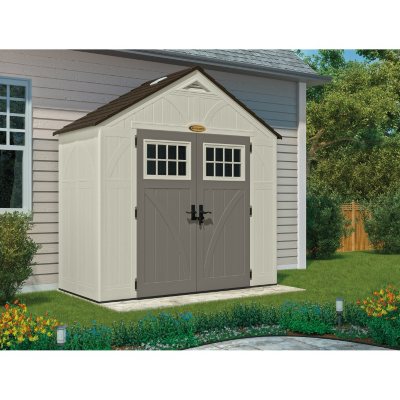 Suncast 8' x 4' Tremont Storage Shed - Sam's Club