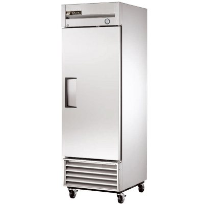 True 1-Door Stainless Steel Reach-In Refrigerator - 23 cu. ft.