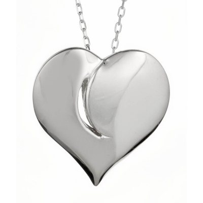 "Light in My Heart" Sterling Silver Medium Pendant