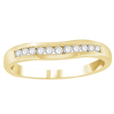 0.20 ct. t.w. Diamond Enhancer Band in 14k Yellow Gold (H-I, I1)