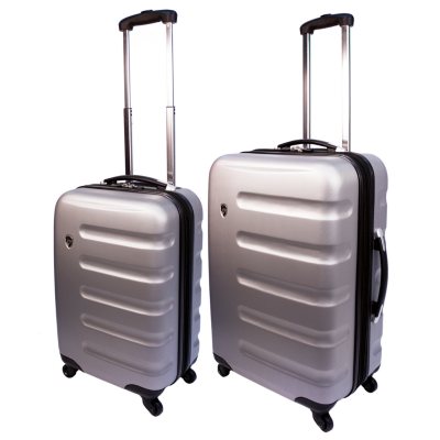 Heys Router 2pc Luggage Set Silver