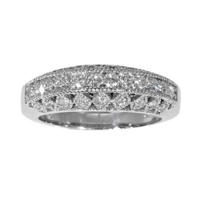1/2 ct. t.w. Vintage Style Diamond Band
